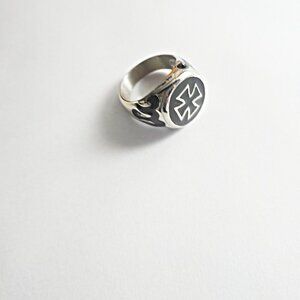 Vintage Ankh Mens Ring Stainless Steel Size 11 brand new